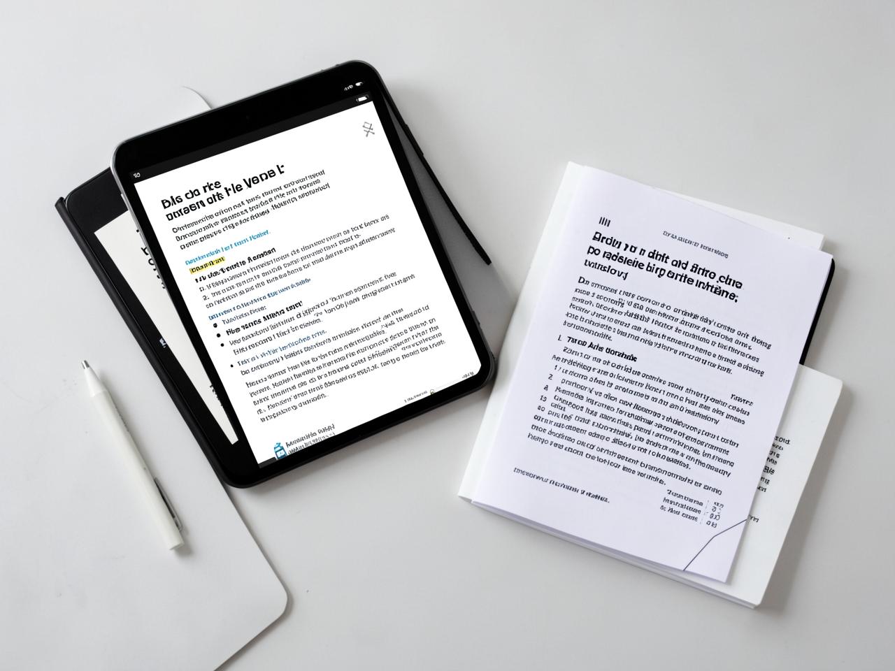 Niche How-To Guide Builder — Premium guide shown on a tablet next to its printed companion edition